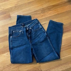 J. crew high-rise vintage straight jeans